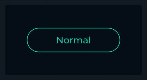 Normal sign up button state UI element template Stock Illustration