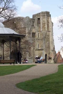 Normal Tower - Newark Castle Foto stock
