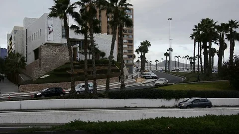 Normal Traffic in City - Spain 스톡 동영상 119891916