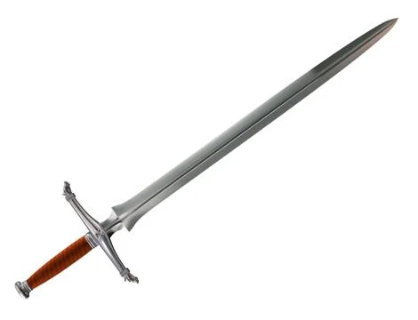 Norman battle sword Stock Illustration