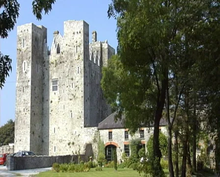 Norman castle Stock Footage 605528