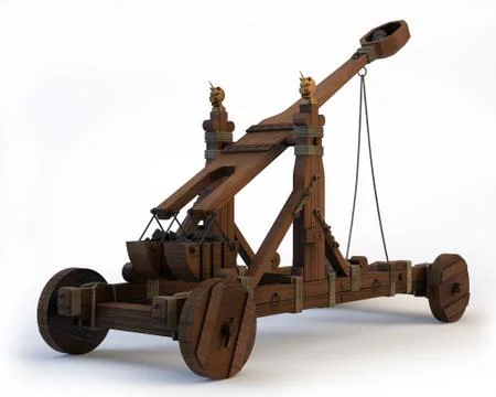 Norman Catapult Foto stock