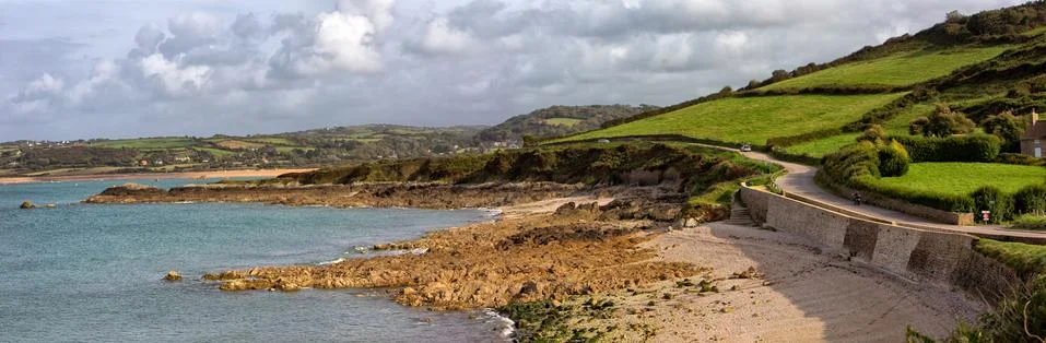 Normand landscape Stock Photos
