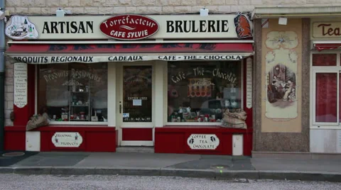 Normandy Artisan Brulerie Stock Footage 35189173