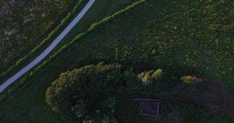Normandy Beach Aerial  #9 Stock-Footage 77534619