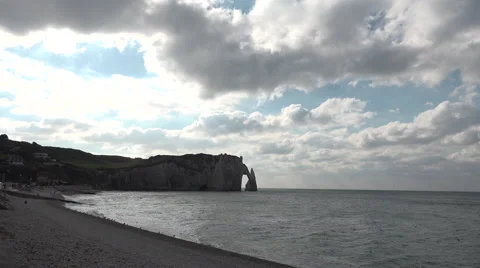 Normandy Beach Stock Footage 68891030