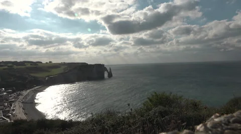 Normandy Beach Stock Footage 68891618