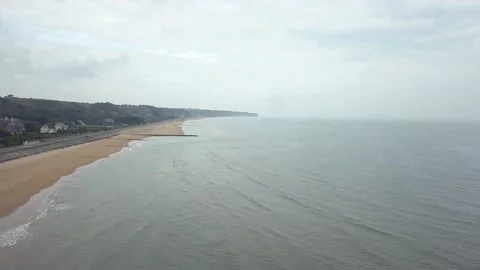 Normandy Beach slideshot Stock Footage 132333439