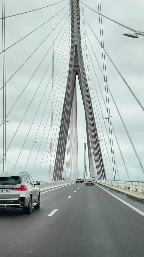 The Normandy Bridge Vídeos de archivo 332999861