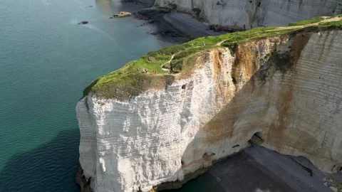 Normandy Etretat 1 Stock Footage 258230176