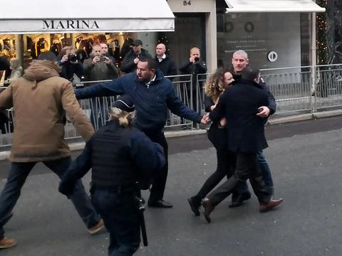 Normandy Format Summit at Elysee Palace, Paris, France - 09 Dec 2019 Stock-Fotos
