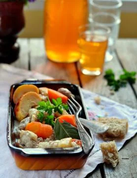 Normandy Pork Stock Photos