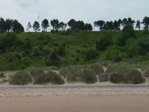 NORMANDY_OMAHA BEACH Stock Footage 22944673