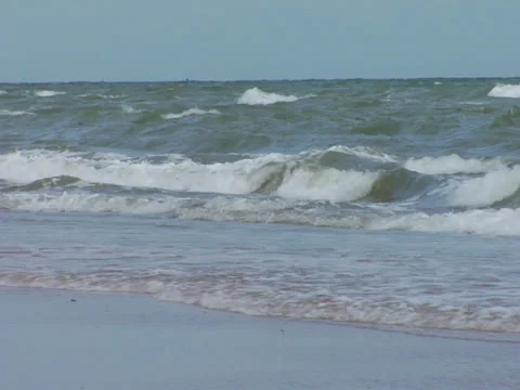NORMANDY_OMAHA BEACH Stock Footage 22950106