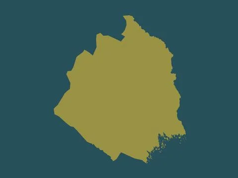Norrbotten, Sweden. Solid color shape イラスト素材
