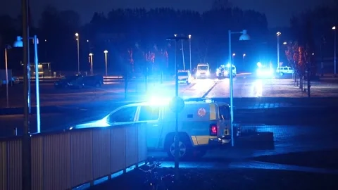 Norrkoping riot Stock Footage 180511276