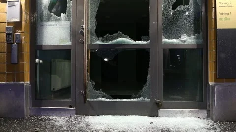 Norrkoping riot 库存影片 180511459