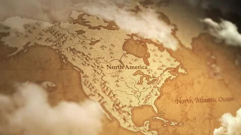 North America Ancient 스톡 동영상 341692879