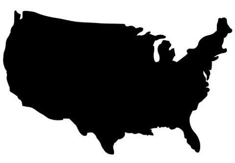 North America Stock Illustration