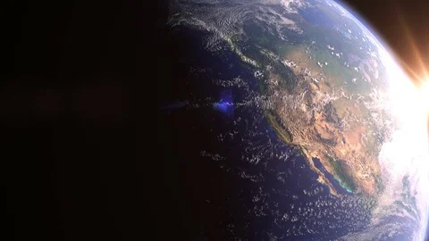 North America, View From Space Stock Footage 84787166