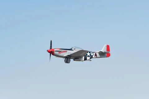 North American P-51D Mustang Stock Photos