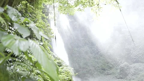 North Bali waterfall Stock Footage 271219351