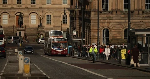 North Bridge, Edinburgh Stock Footage 98976129