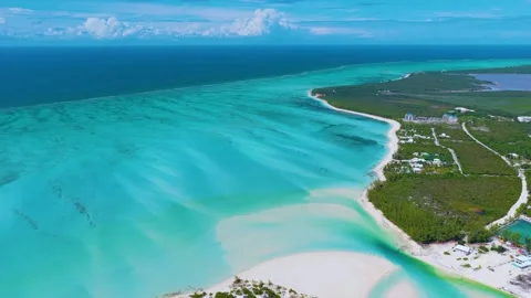 North Caicos Sandbar 4k Vidéo 341006288
