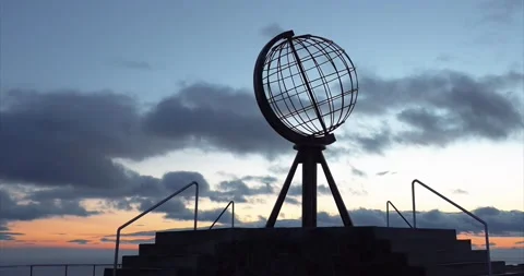 North cape timelapse Stock Footage 188562926