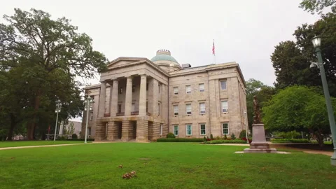 North Carolina capitol Stock Footage 144610984