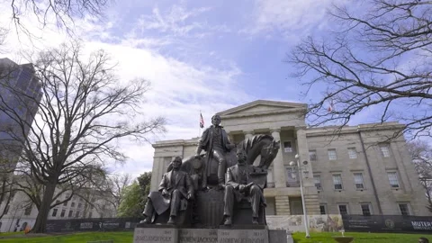 North Carolina State Capitol Stock Footage 274581535