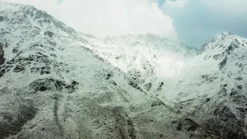 North Caucasus Mountains in Winter Video stock 320852568