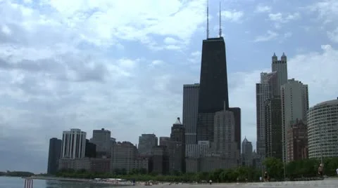 North Chicago Downtown 動画素材 11322597