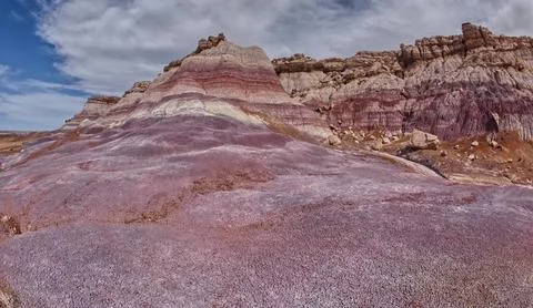 North Cliffs of Blue Mesa AZ Stock Photos