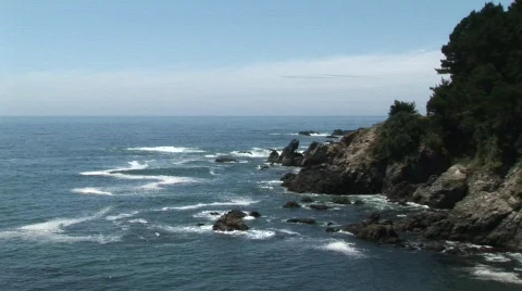 North coast -steady-1 Stock Footage 724723