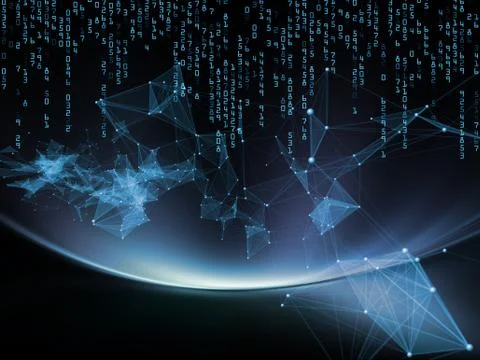 North of Computing Ilustração Stock