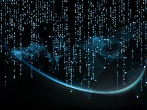 North of Computing Ilustração Stock