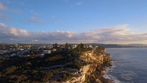 North Curl Curl Headland Stock Footage 76888581