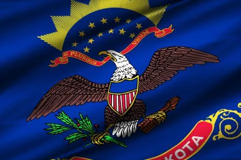 North Dakota Illustrazione stock