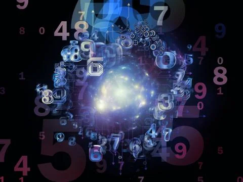 North of Data Set Stock Illustration