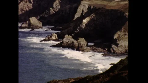 North Devon cliffs Stock Footage 252672534