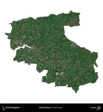 North Devon, United Kingdom, isolated on white. Sentinel. June 2024 스톡 일러스트