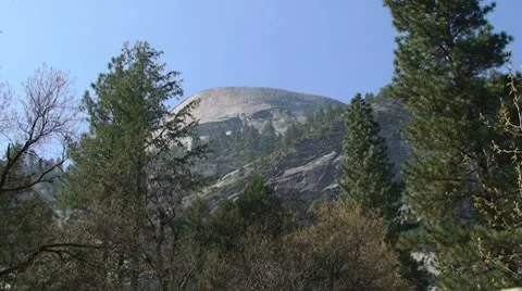 North Dome Afternoon Stock Footage 8945921