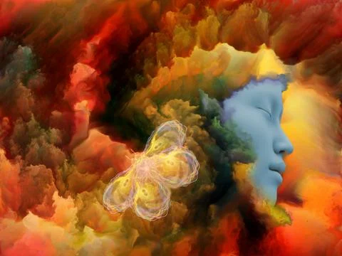 North of Dream Illustrazione stock