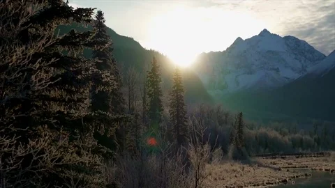 North Fork Eagle River, Alaska. Stock Footage 82188037