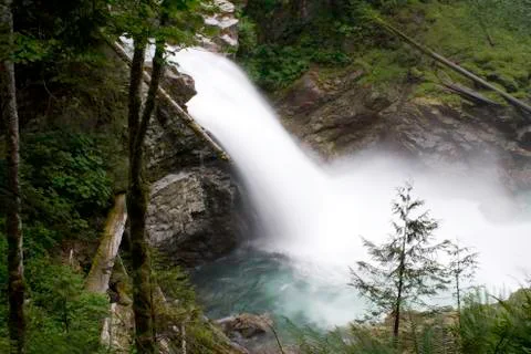 North Fork Falls 스톡 사진