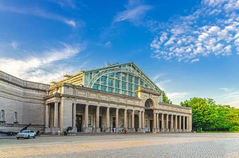 North hall of Royal Museum of the Armed Forces and Military History or Royal  Stock Photos