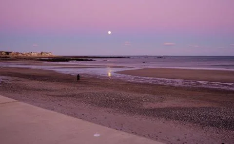 North Hampton Beach Stock Photos
