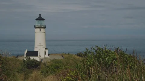 North Head Lighthouse Stock Footage 262792393