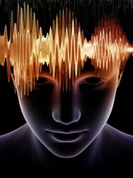 North of Human Mind Stock Illustration